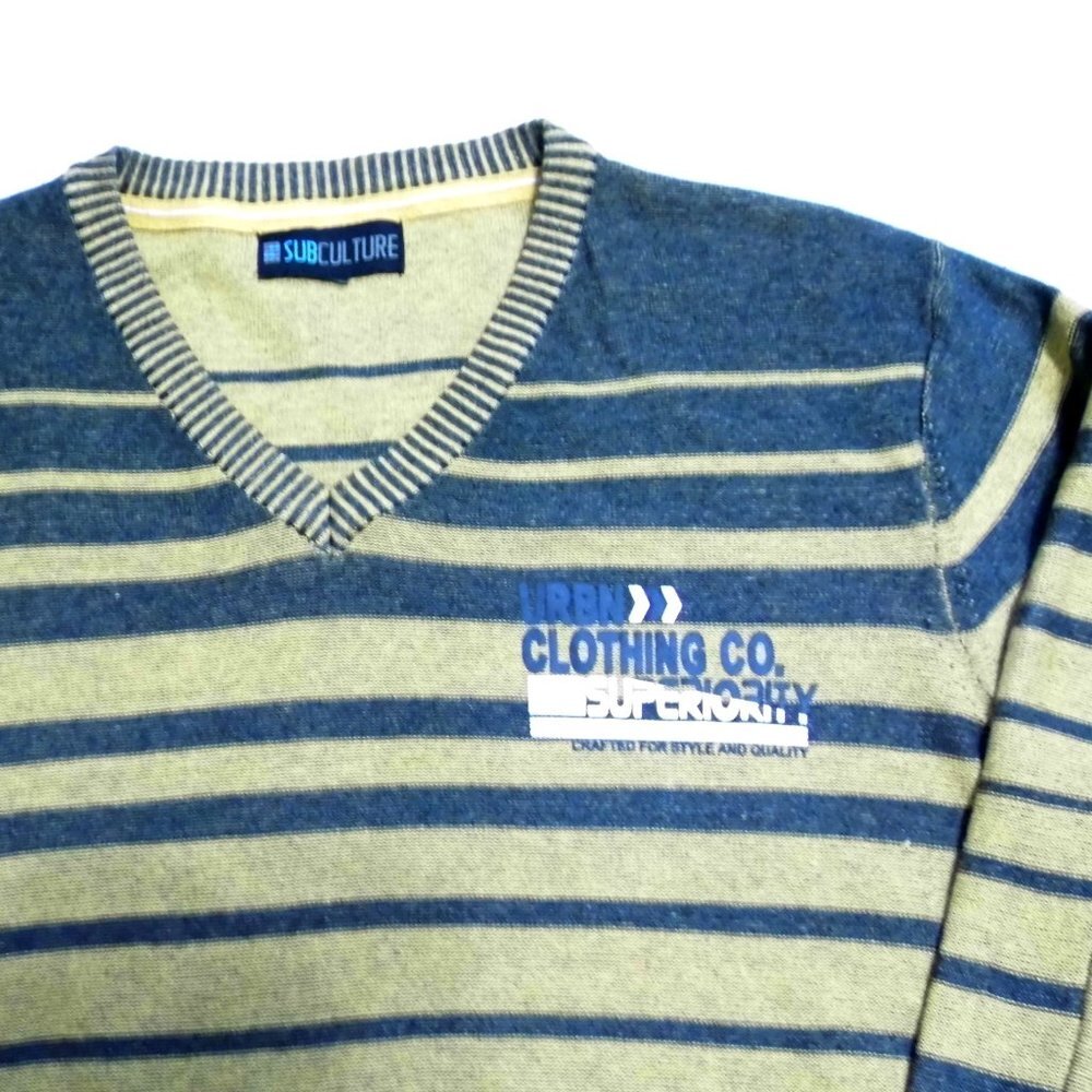 SUBCULTURE Men's sweater size L - Picture 7 of 10
